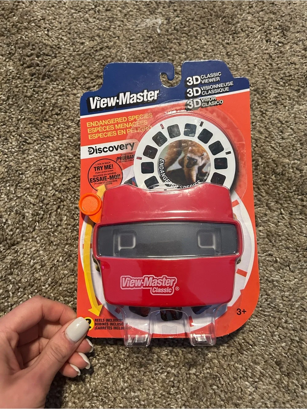 View-Master Classic 3D Viewer in Red